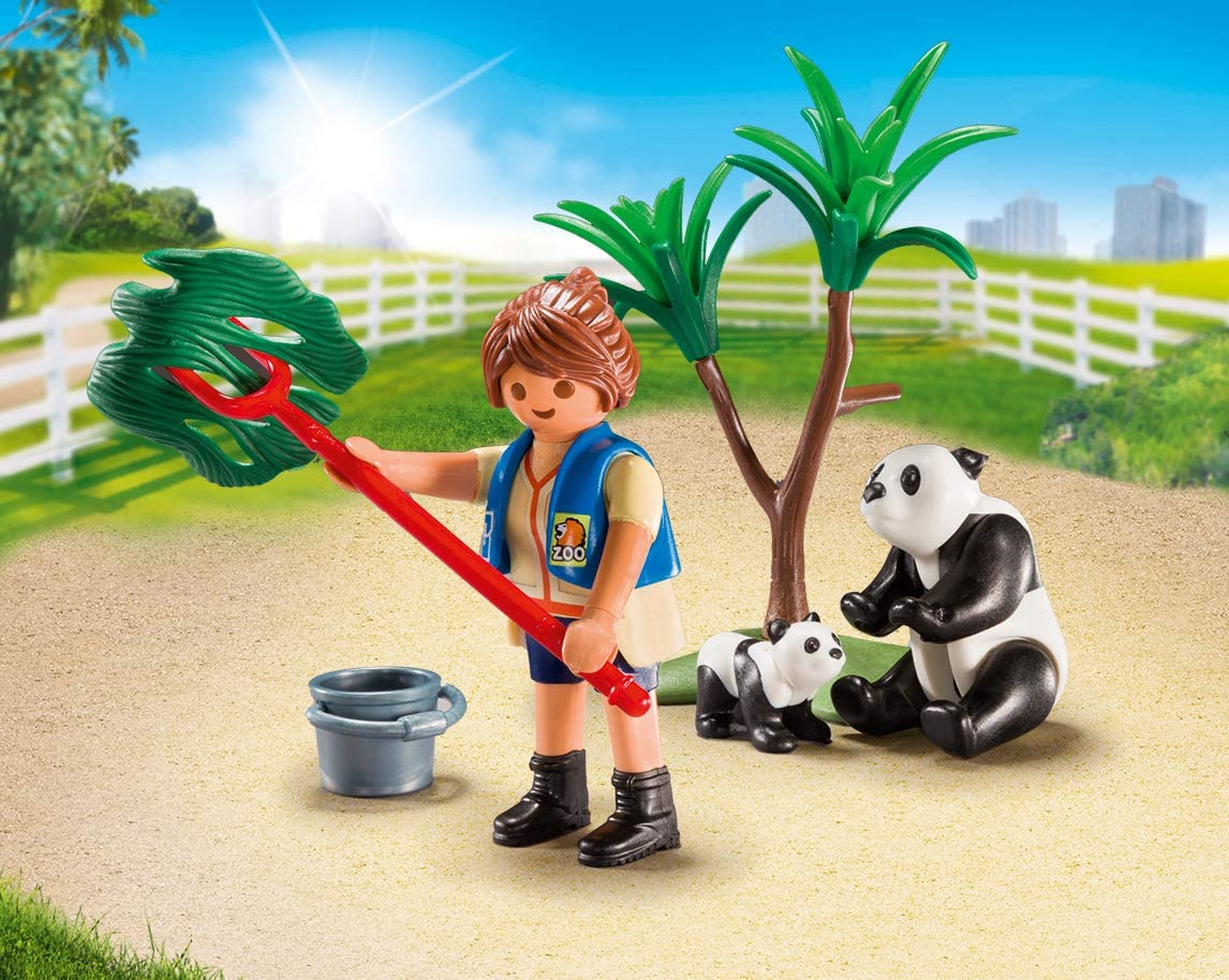 Playmobil Panda Caretaker Carry Case by Playmobil 2