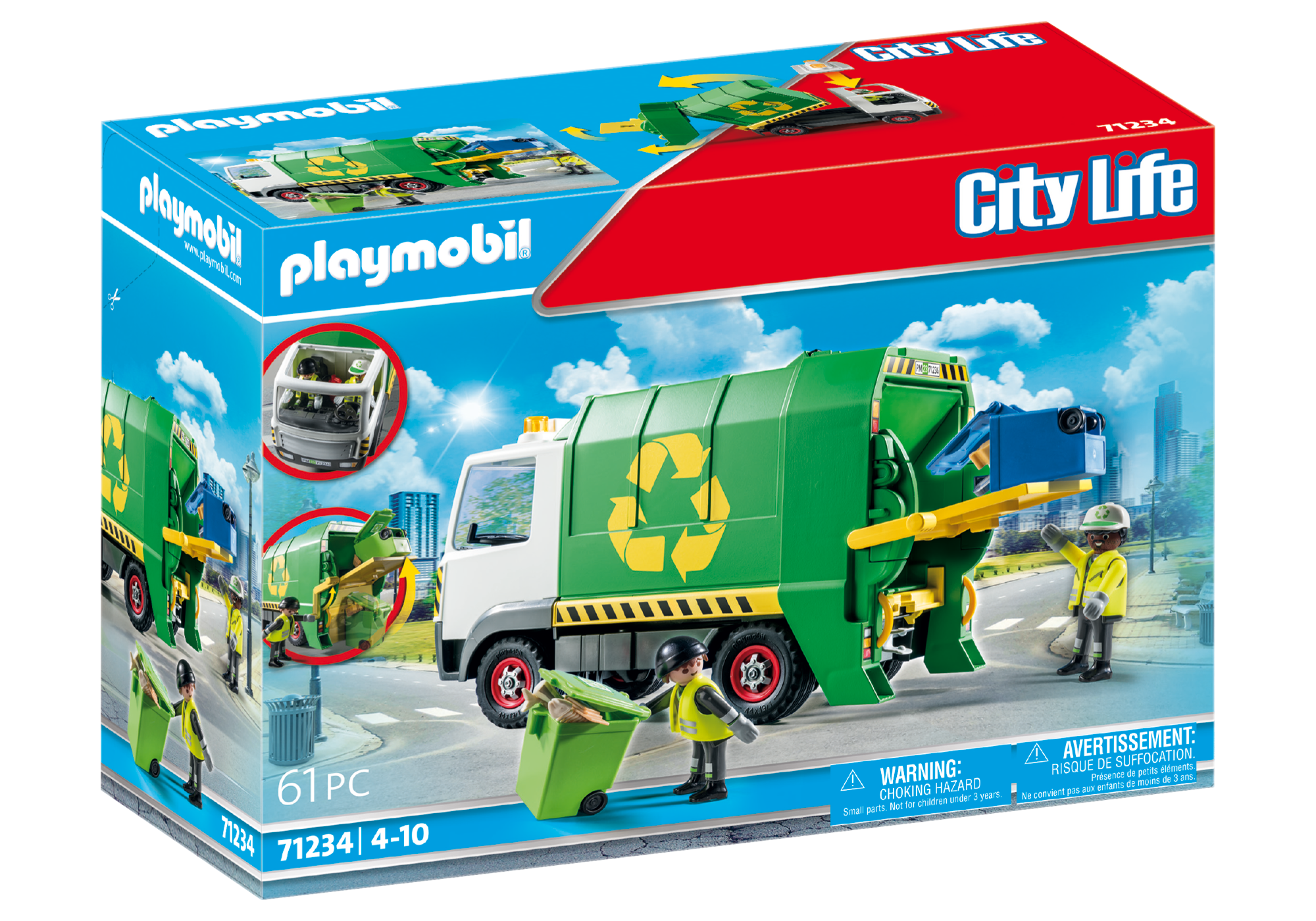 Playmobil Recycling Truck-by-Playmobil