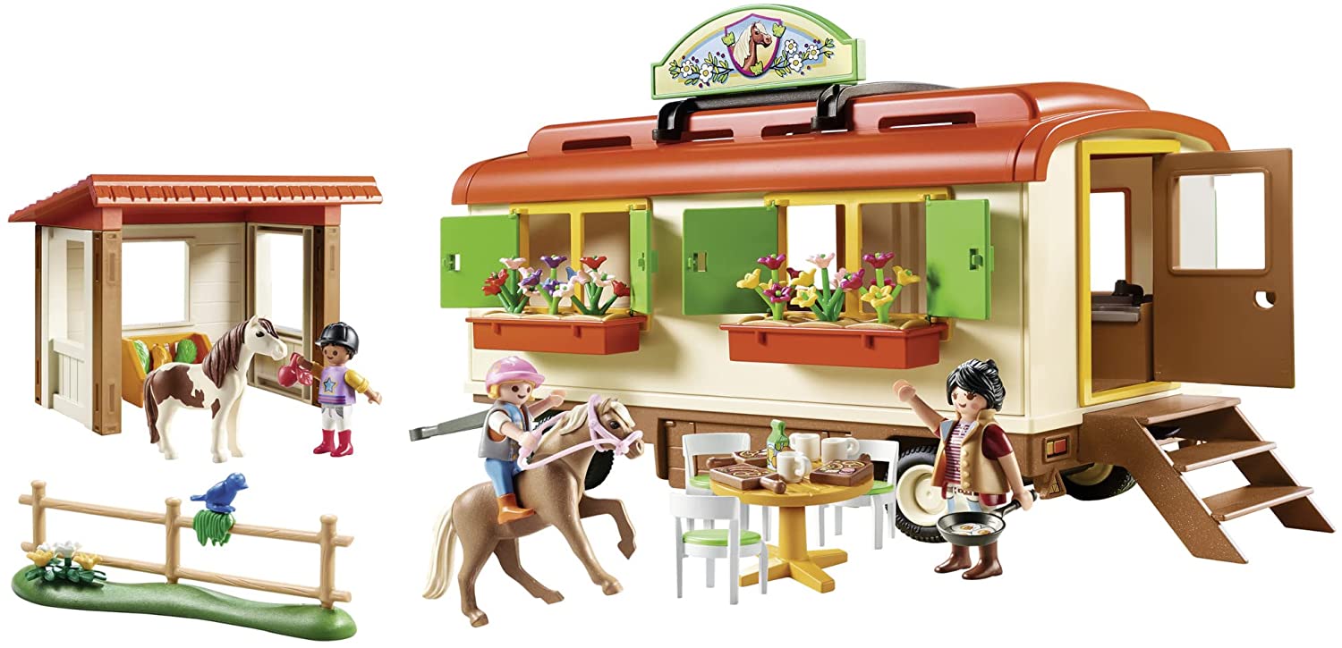 Playmobil Shelter with Mobile Home by Playmobil 1