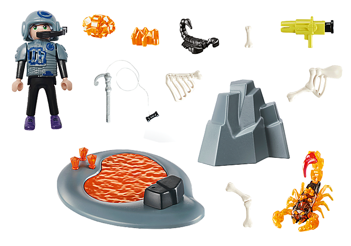 Playmobil Starter Pack Dino Rise Fire Scorpion by Playmobil 1
