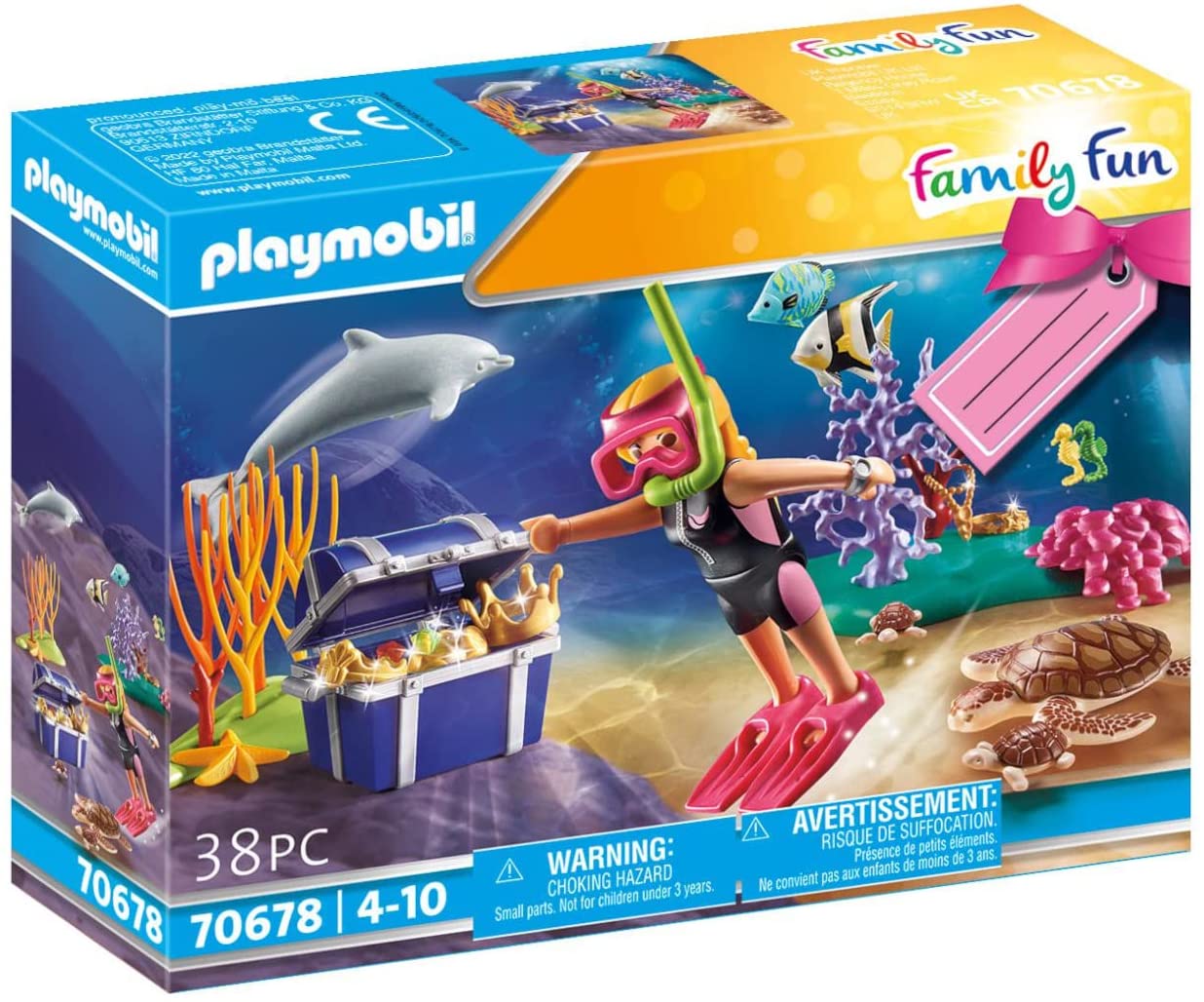 Playmobil Treasure Diver Gift Set by Playmobil