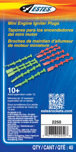 Plugs for Mini Engines (20 pack)-by-Estes