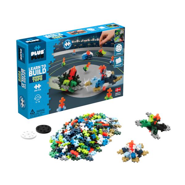 Plus Plus Learn to Build Spinning Tops by Plus Plus 1