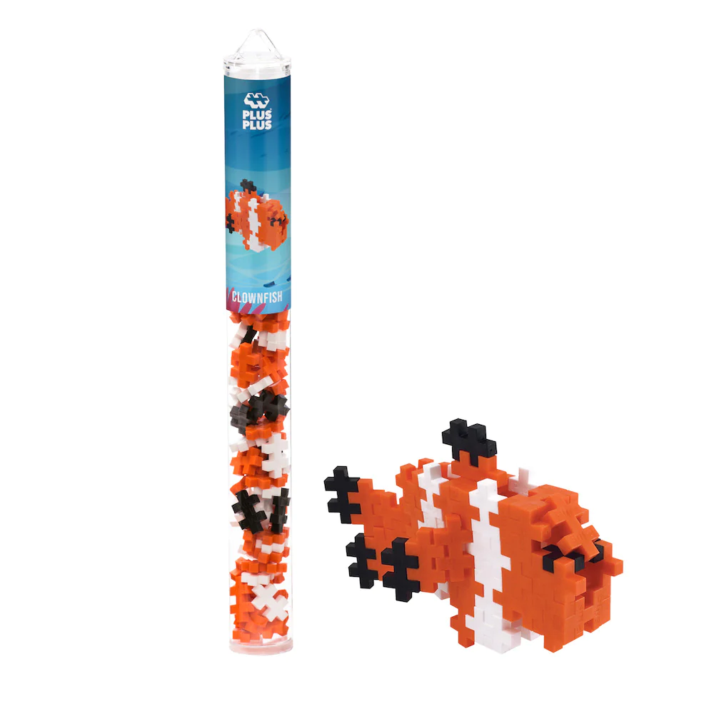 Plus Plus Tube - Clownfish-by-Plus Plus