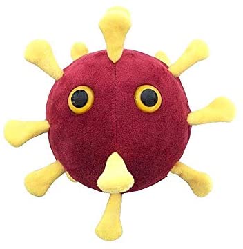 Plush Covid 19 by Giant Microbes