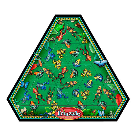 Poison Arrow Frogs Classic Triazzle Puzzle by Channel Craft