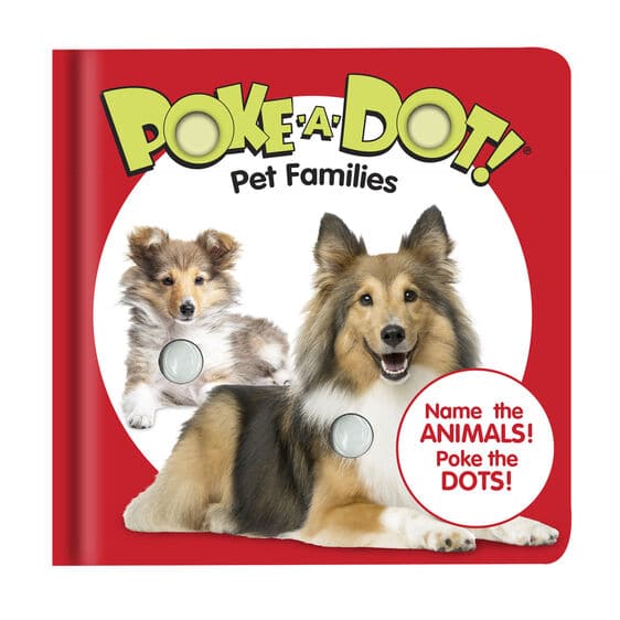 Poke a Dot Pet Families by Melissa Doug