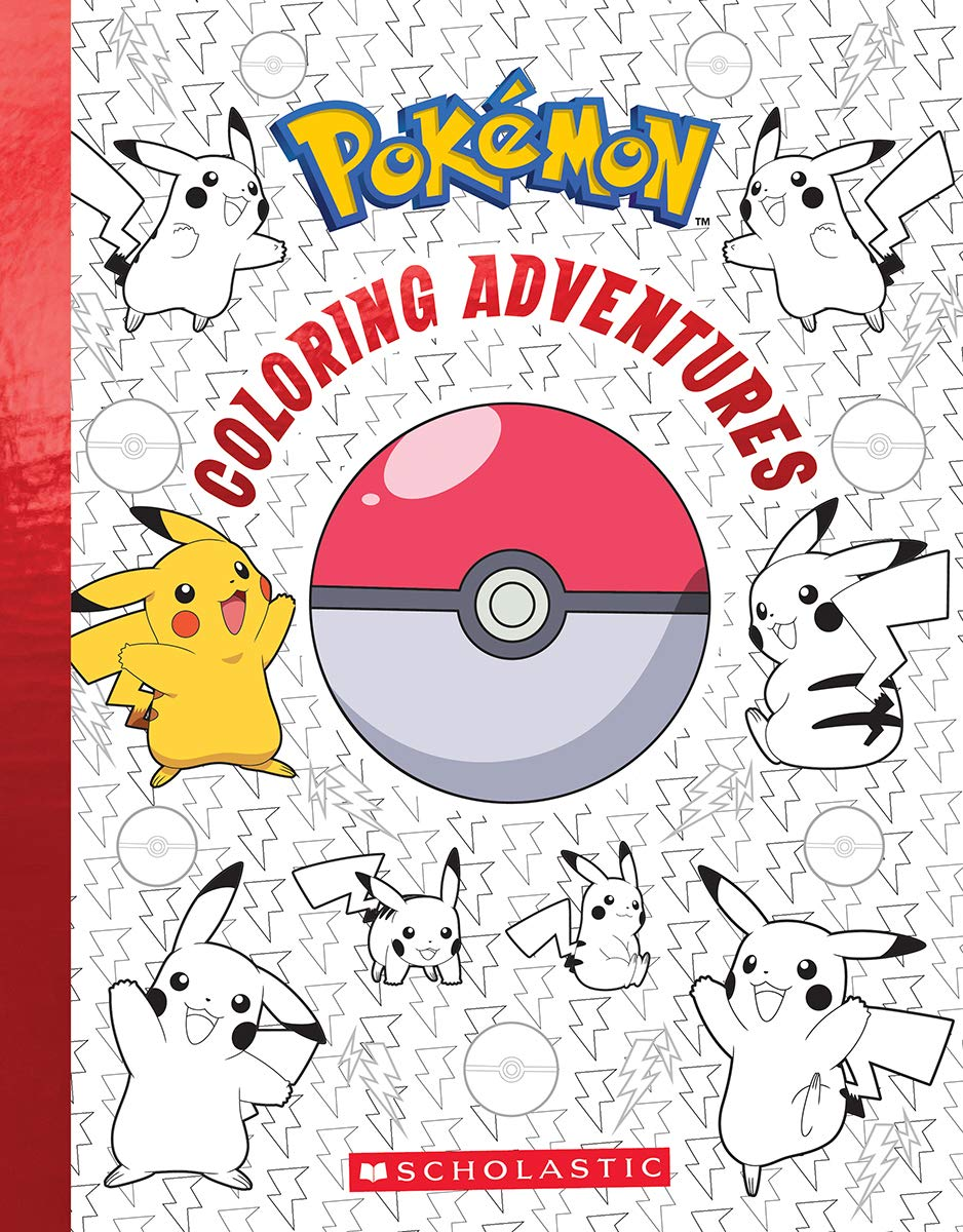 Pokemon Coloring Adventures by Scholastic