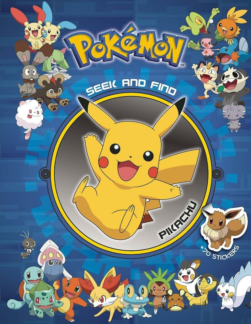 Pokémon Seek and Find: Pikachu – A2Z Science & Toys