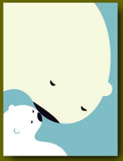 Polar Bear New Baby Card by Great Arrow Graphics