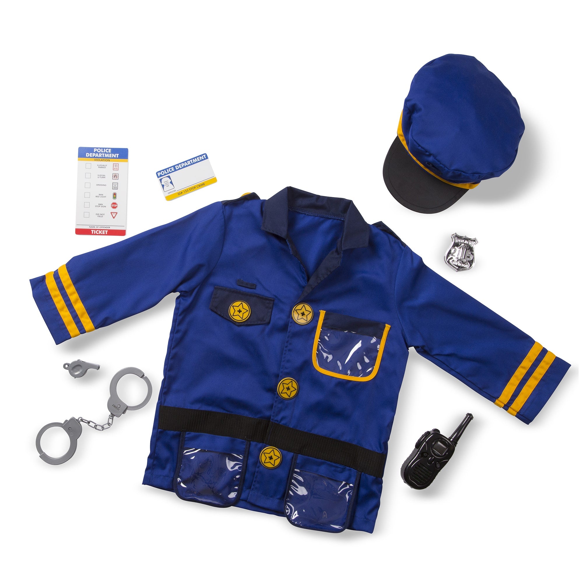 Police Officer Role Play Costume by Melissa Doug
