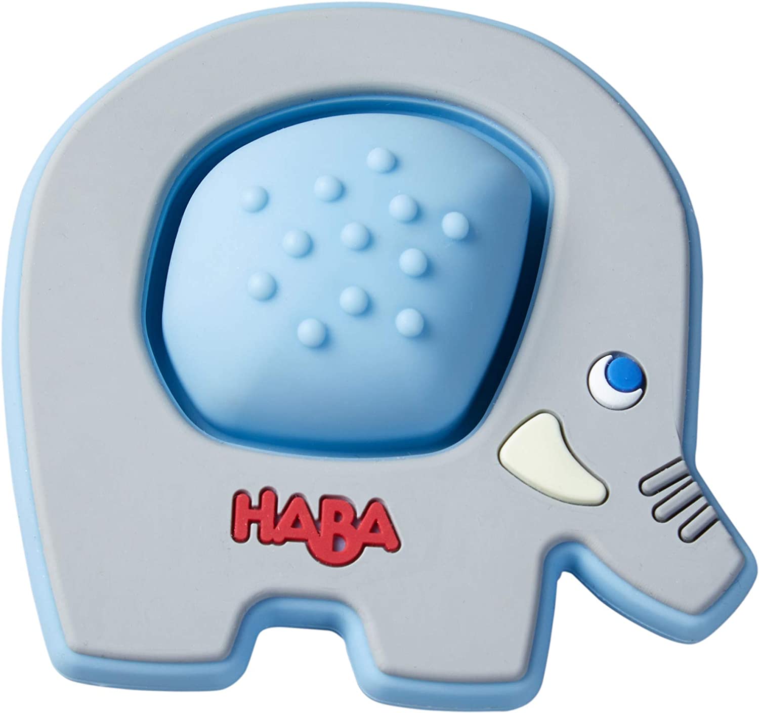Popping Elephant Silicone Teething Clutching Toy by Haba