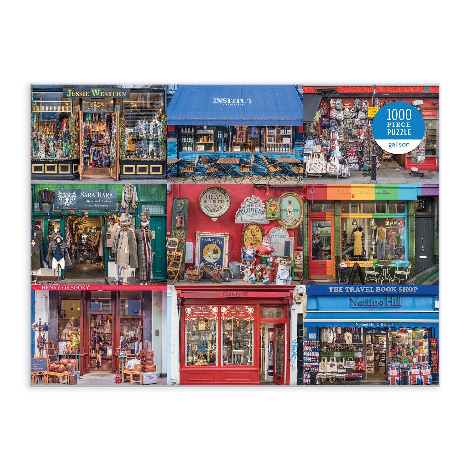 Portobello Road 1000pc Puzzle by Galison 1