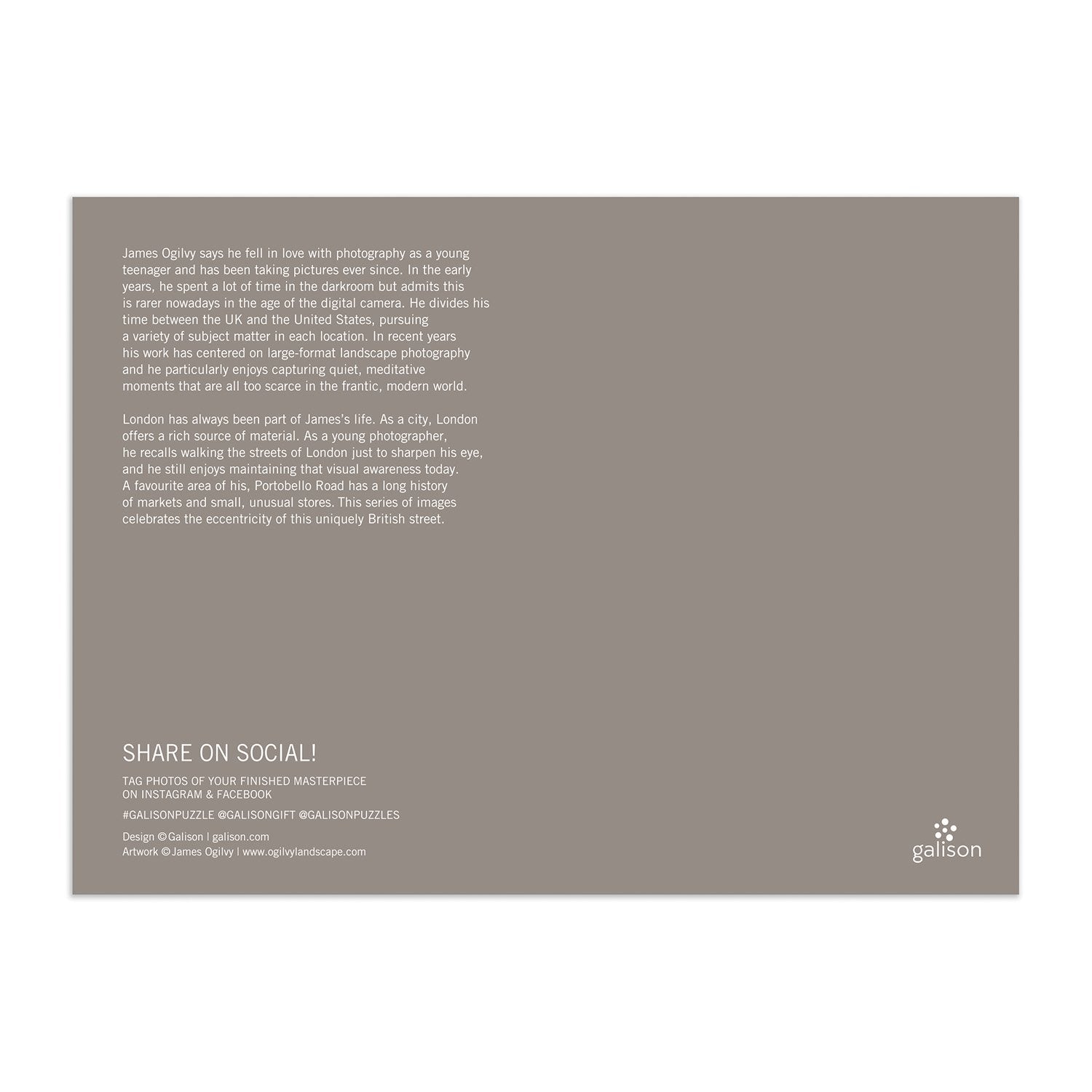 Portobello Road 1000pc Puzzle by Galison 3