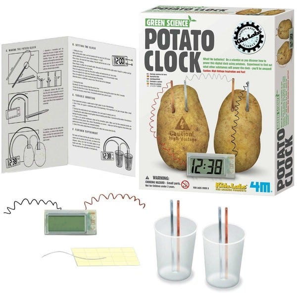 Potato Clock by Toysmith 1