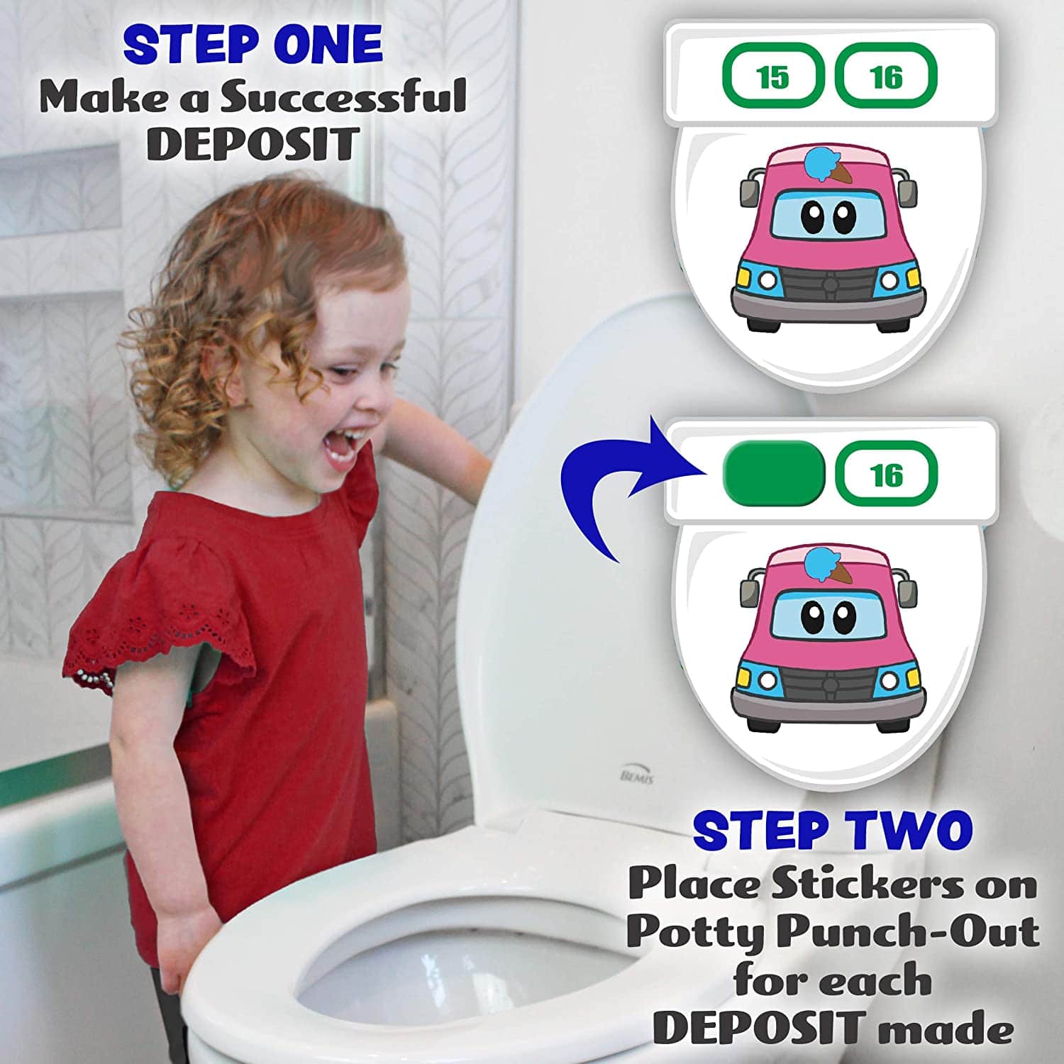 Potty Time Adventure Training Game Busy Vehicles by Lil Advents 2