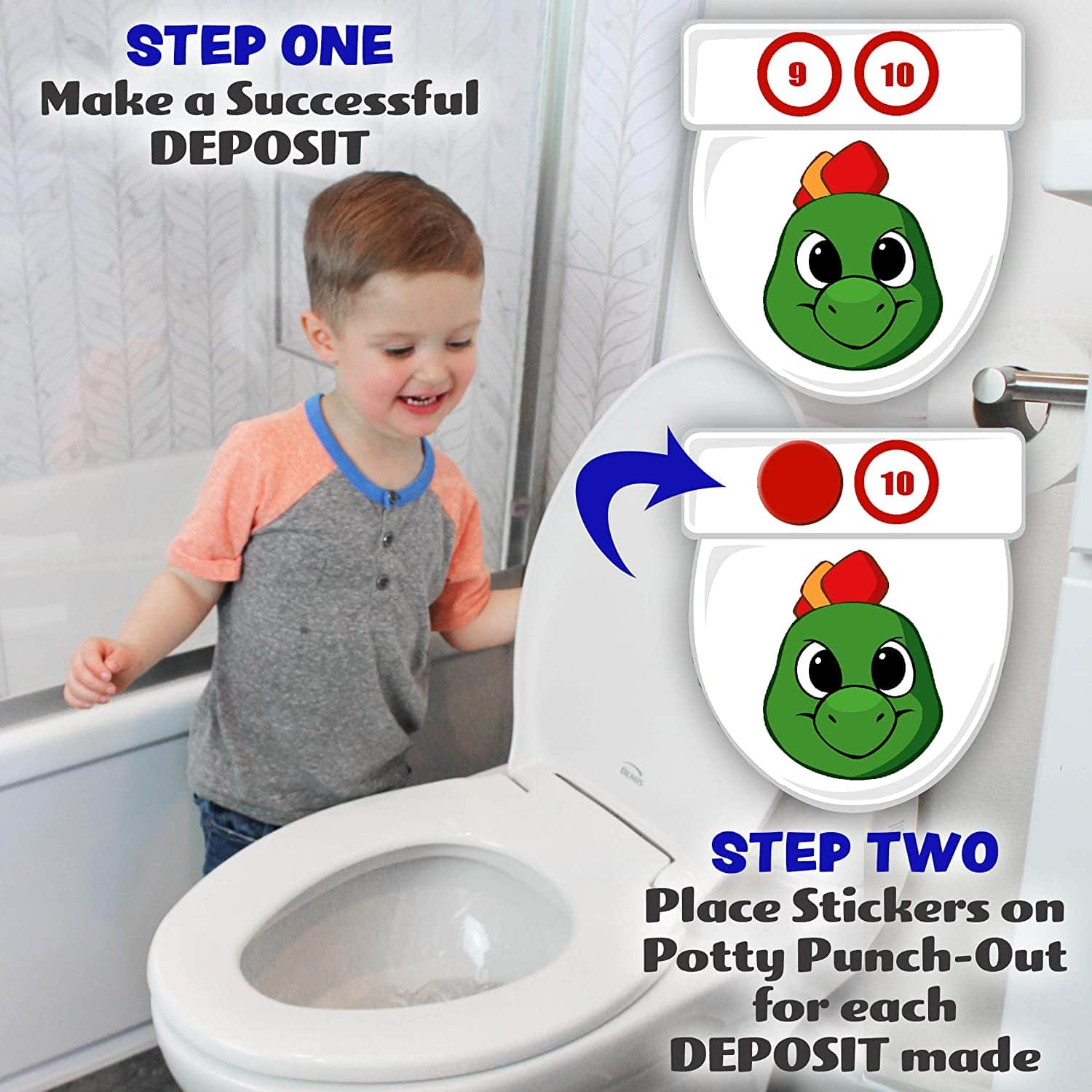 Potty Time Adventure Training Game Dinosaurs by Lil Advents 1