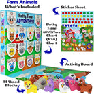 Potty Time Adventure Training Game Farm by Lil Advents 1