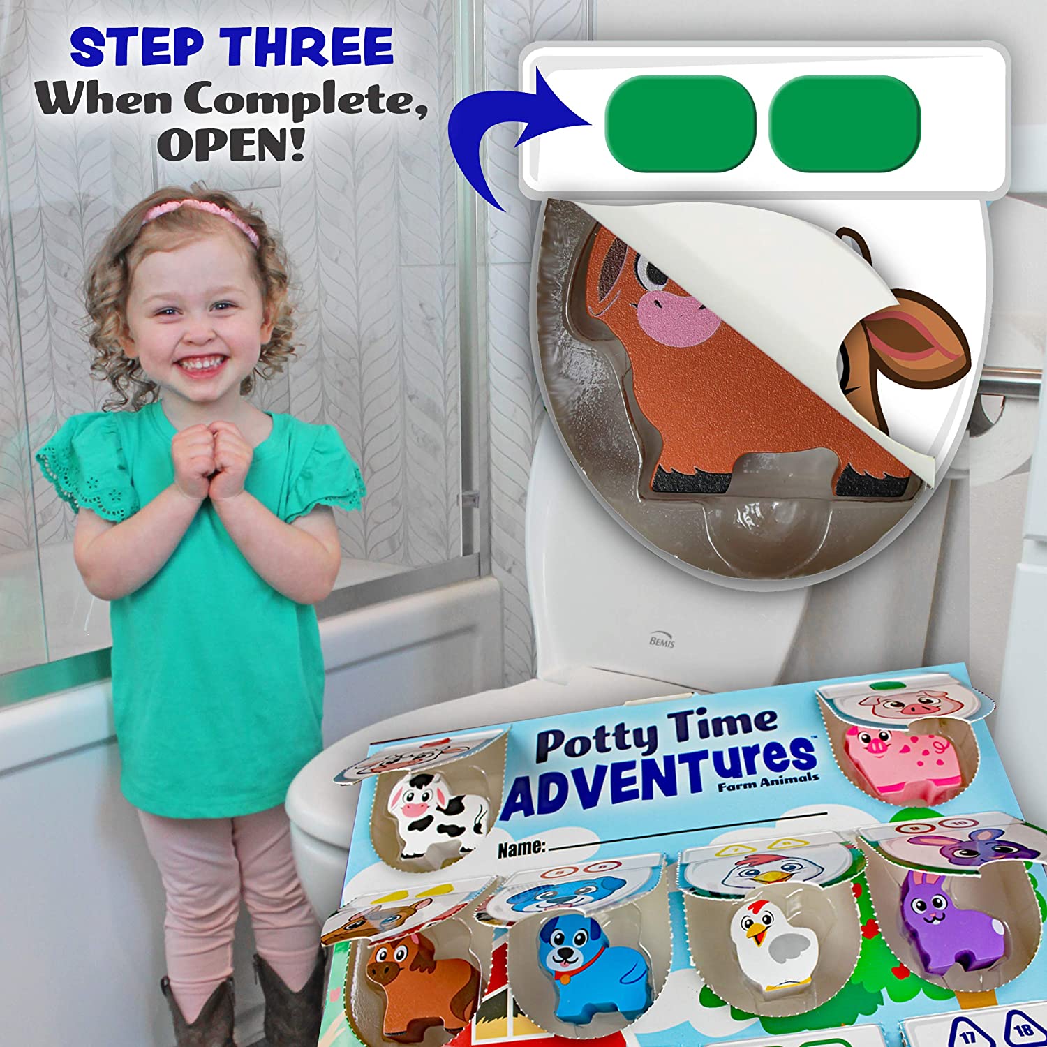 Potty Time Adventure Training Game Farm by Lil Advents 3