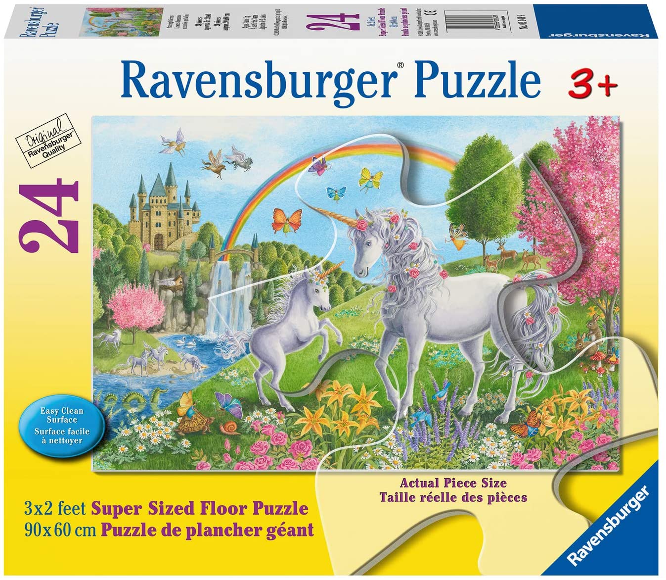 Prancing Unicorns 24pc Floor Puzzle by Ravensburger