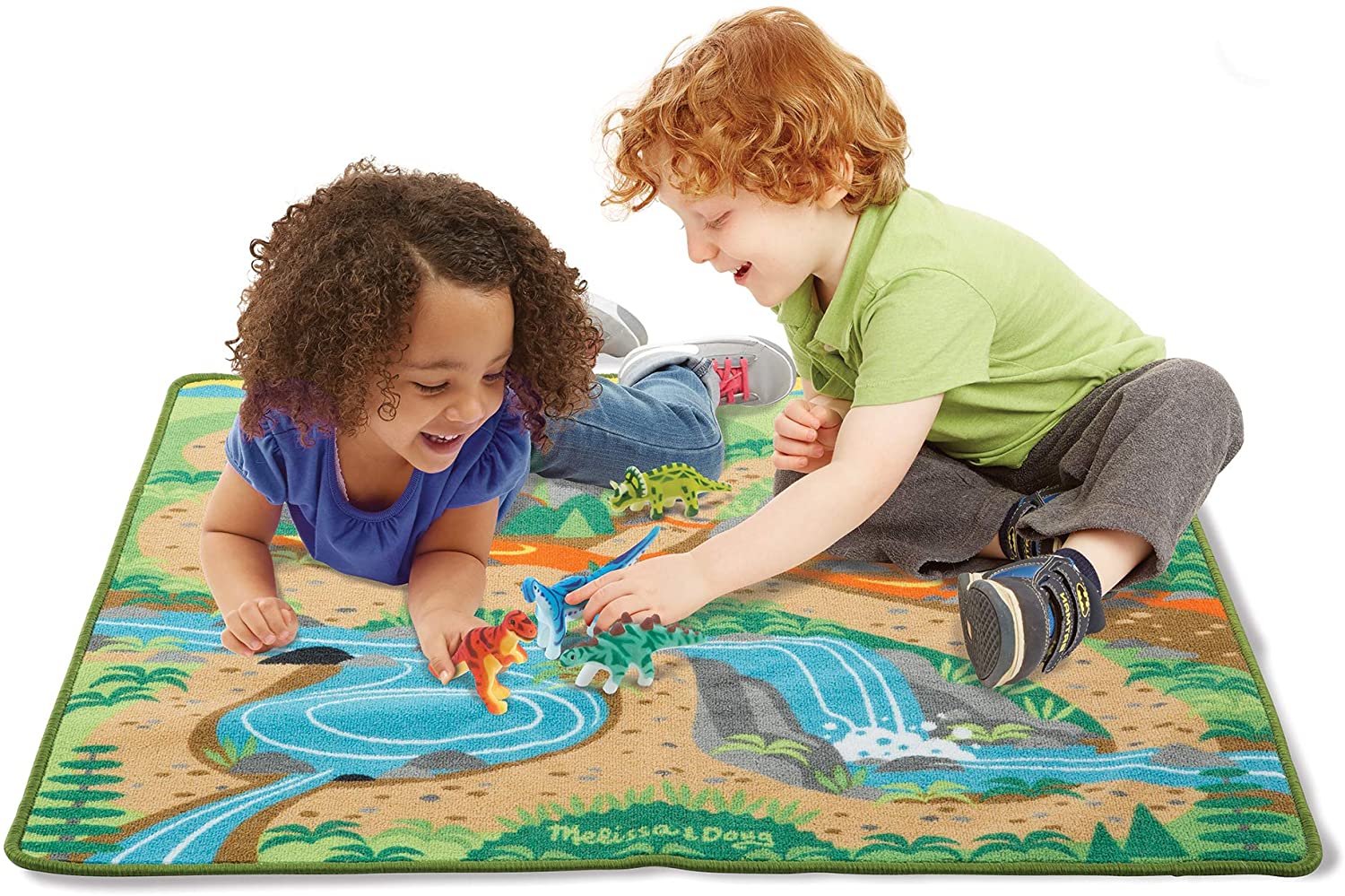 Prehistoric Playground Dinosaur Rug by Melissa Doug 2