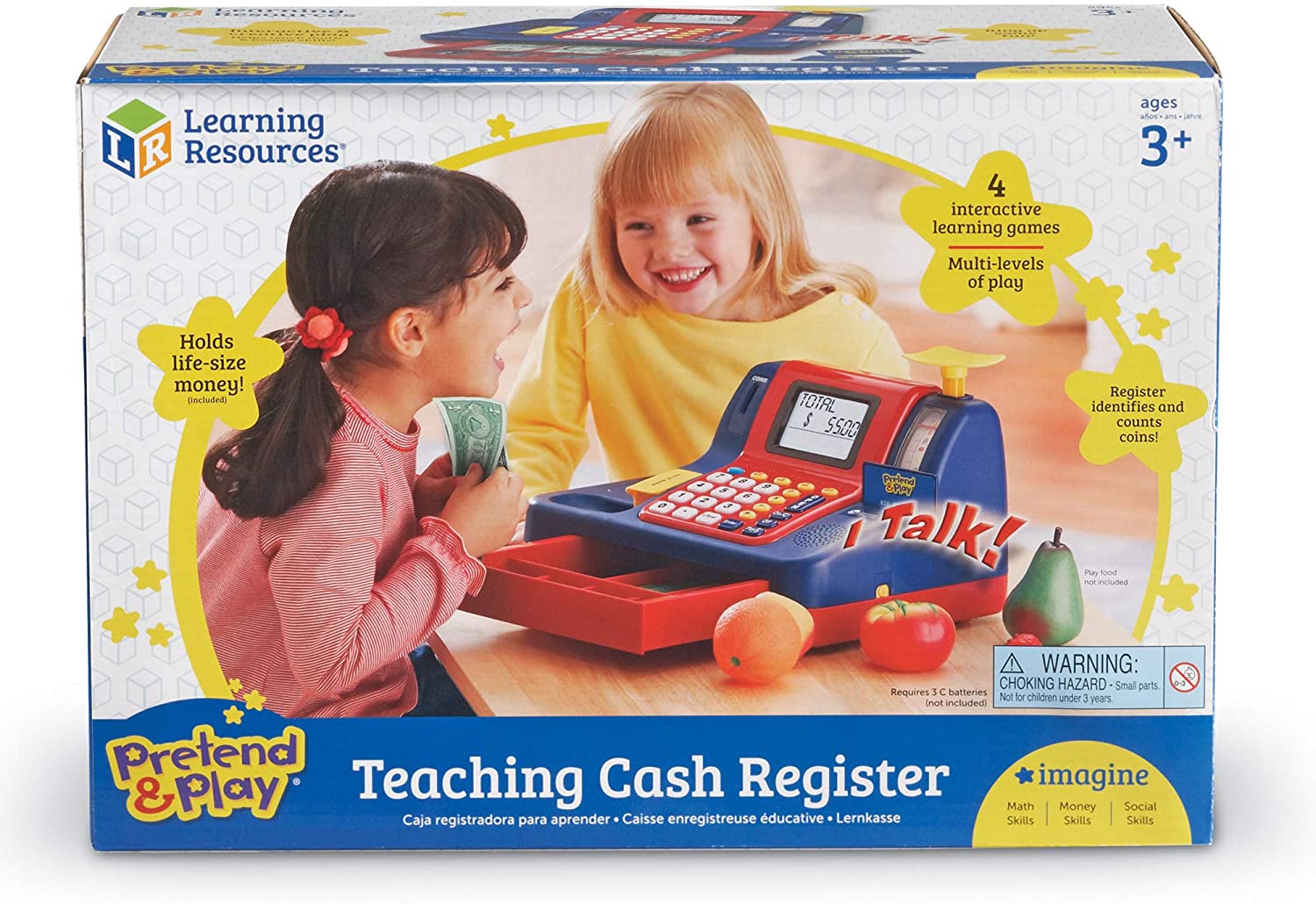 Pretend and Play Teaching Cash Register by Learning Resources 5