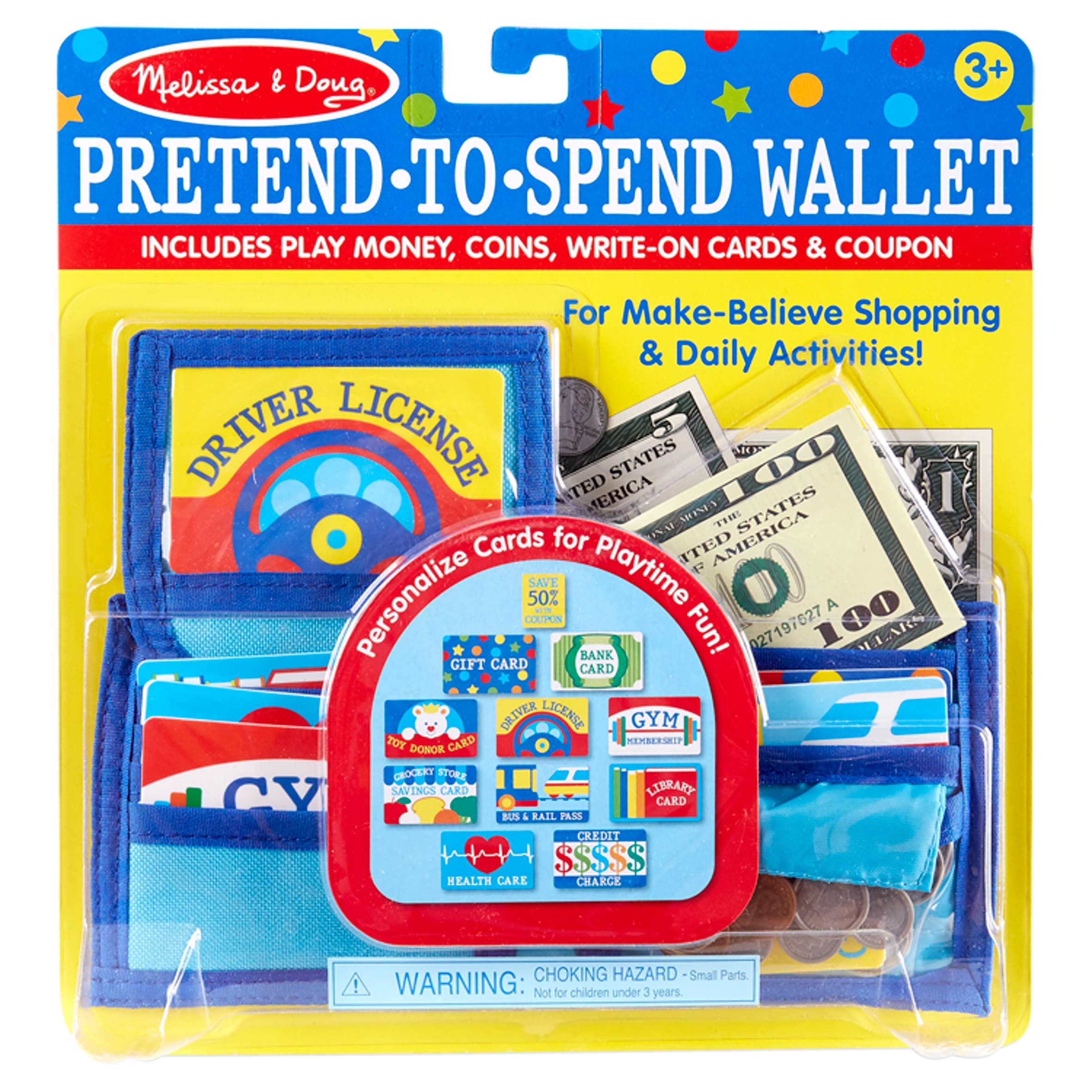 Pretend to Spend Wallet by Melissa Doug