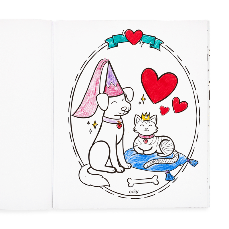 Princesses and Fairies Color in’ Book by ooly 2
