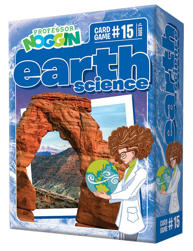 Professor Noggins Earth Science Card Game by Outset Media