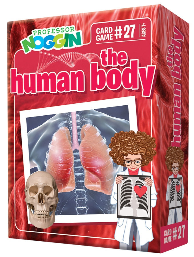 Professor Noggins Human Body Card Game by Outset Media