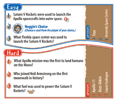 Professor Noggins Outer Space Card Game by Outset Media 1