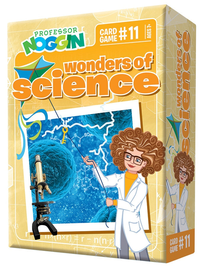 Professor Noggins Wonders of Science Card Game by Outset Media