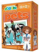 Professor Noggins World of Pets Card Game by Outset Media