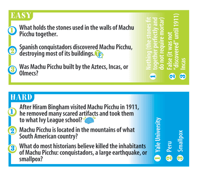 Professor Noiggins Wonders of the World Card Game by Outset Media 1