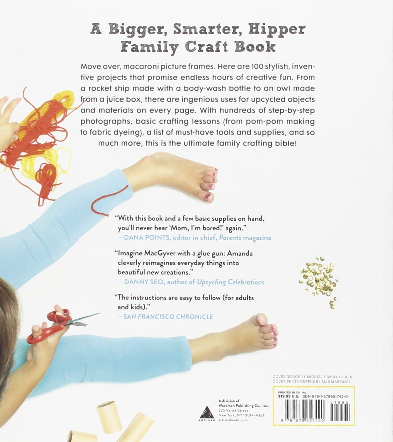 Project Kid 100 Ingenious Crafts for Family Fun by Workman 1