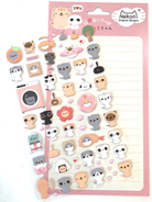 Puffy Cat Stickers by BC USA 1