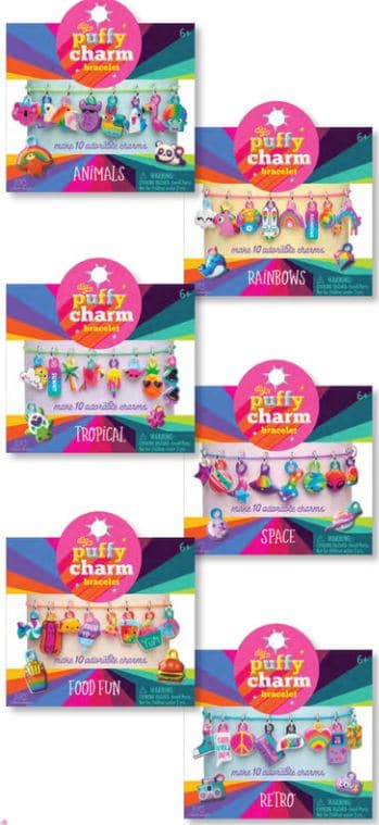 Puffy Charm Bracelet by Ann Williams