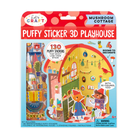 Puffy Sticker 3D Playhouse Mushroom Cottage-by-Bright Stripes