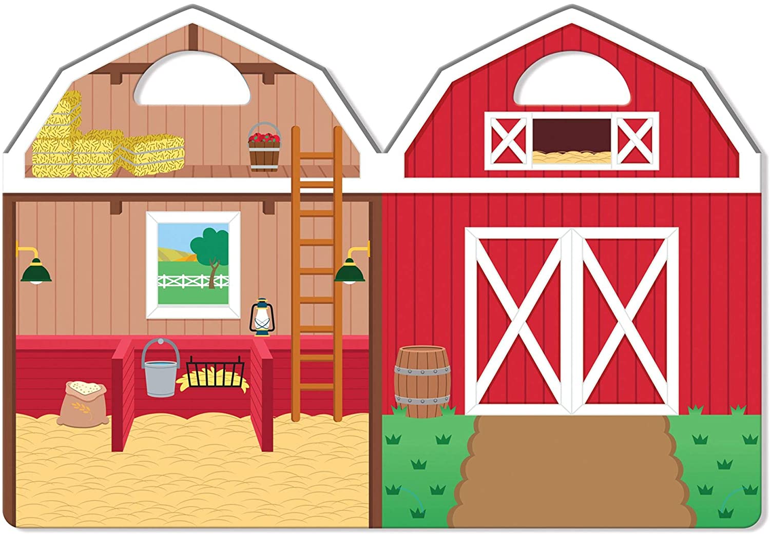 Puffy Sticker Play Set On the Farm by Melissa Doug 1