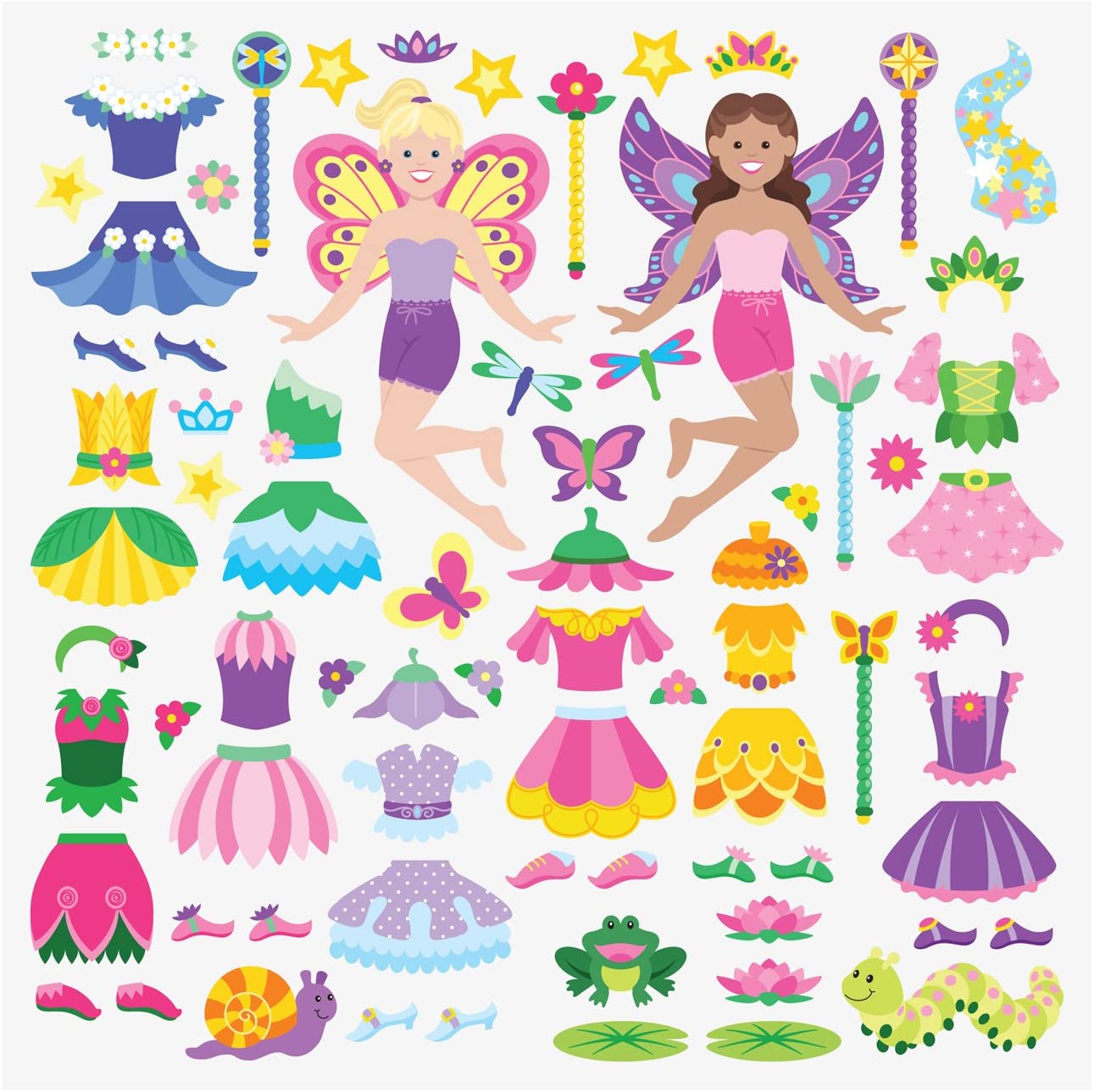 Puffy Stickers Play Set Fairy by Melissa Doug 2
