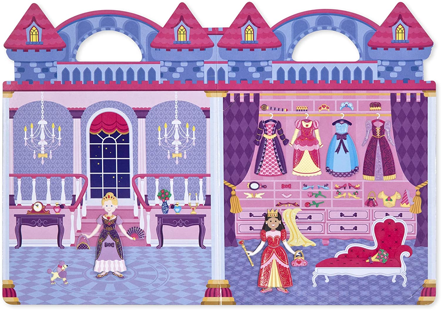 Puffy Stickers Play Set Princess by Melissa Doug 2