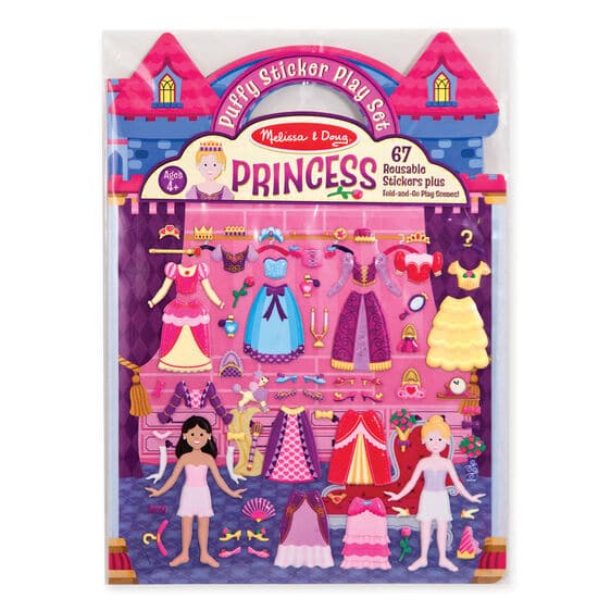Puffy Stickers Play Set Princess by Melissa Doug