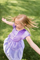 Purple Amulet Princess Dress Medium 3 5 Years by Little Adventures 4
