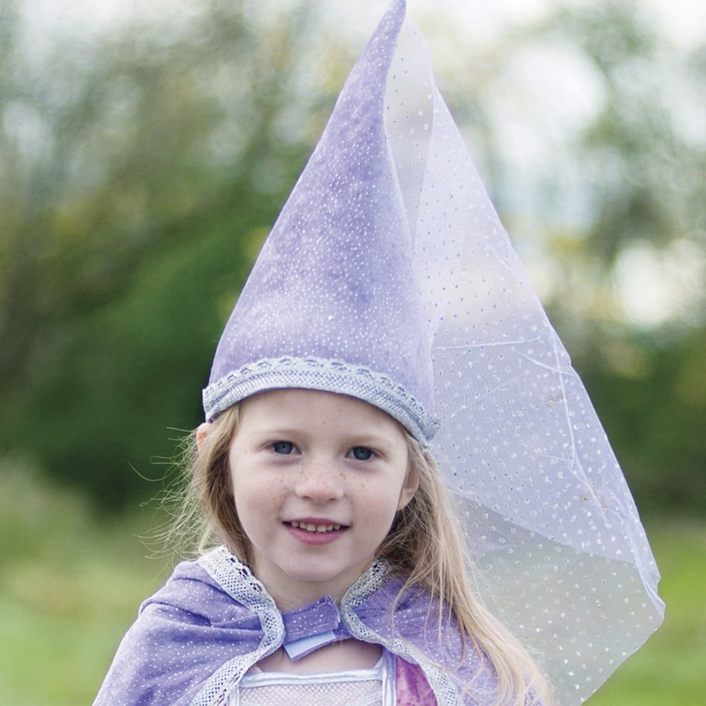 Purple Diamond Sparkle Princess Hat by Great Pretenders 1