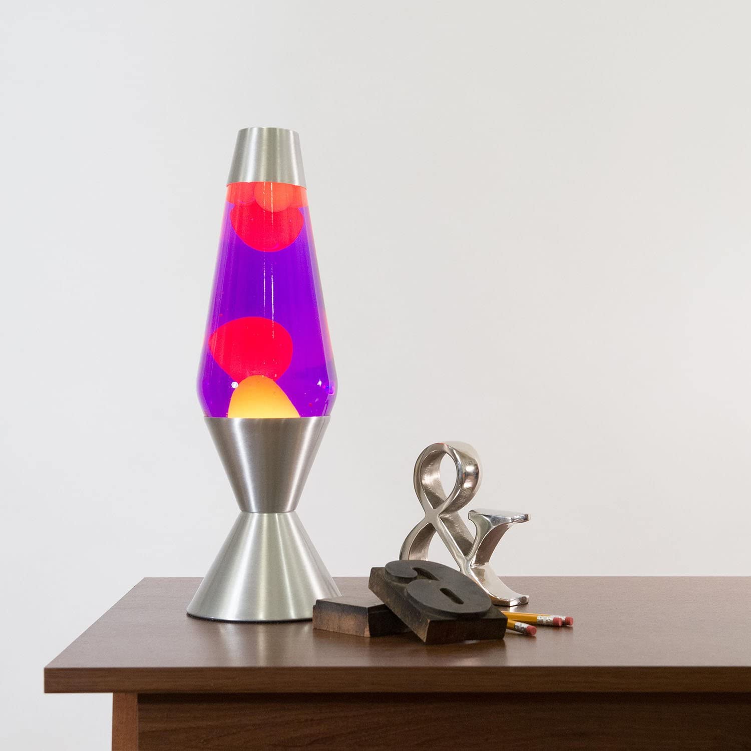 PurpleYellow Large Lava Lamp by Schylling 1