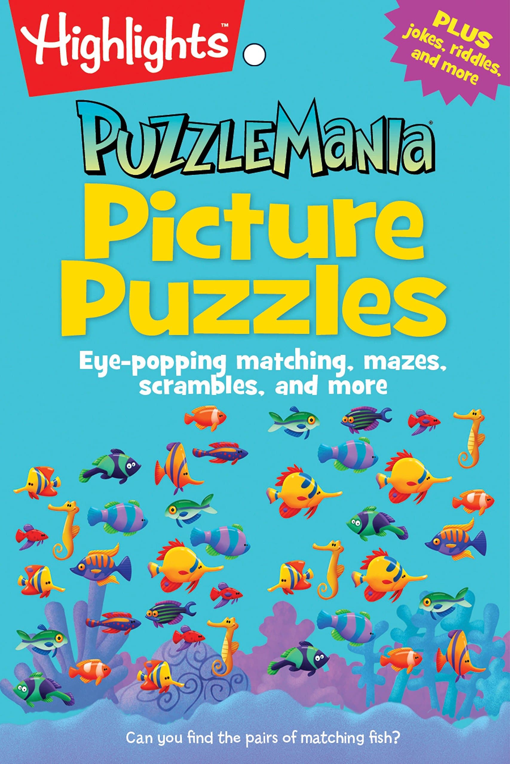 Puzzlemania Picture Puzzles Puzzle Pad by Penguin Random House