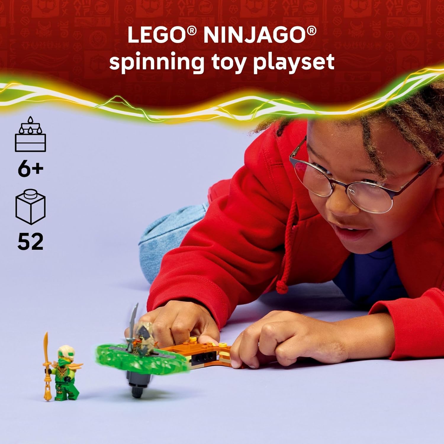 Ninjago Loyd vs. Earth Monster Spinner by Lego