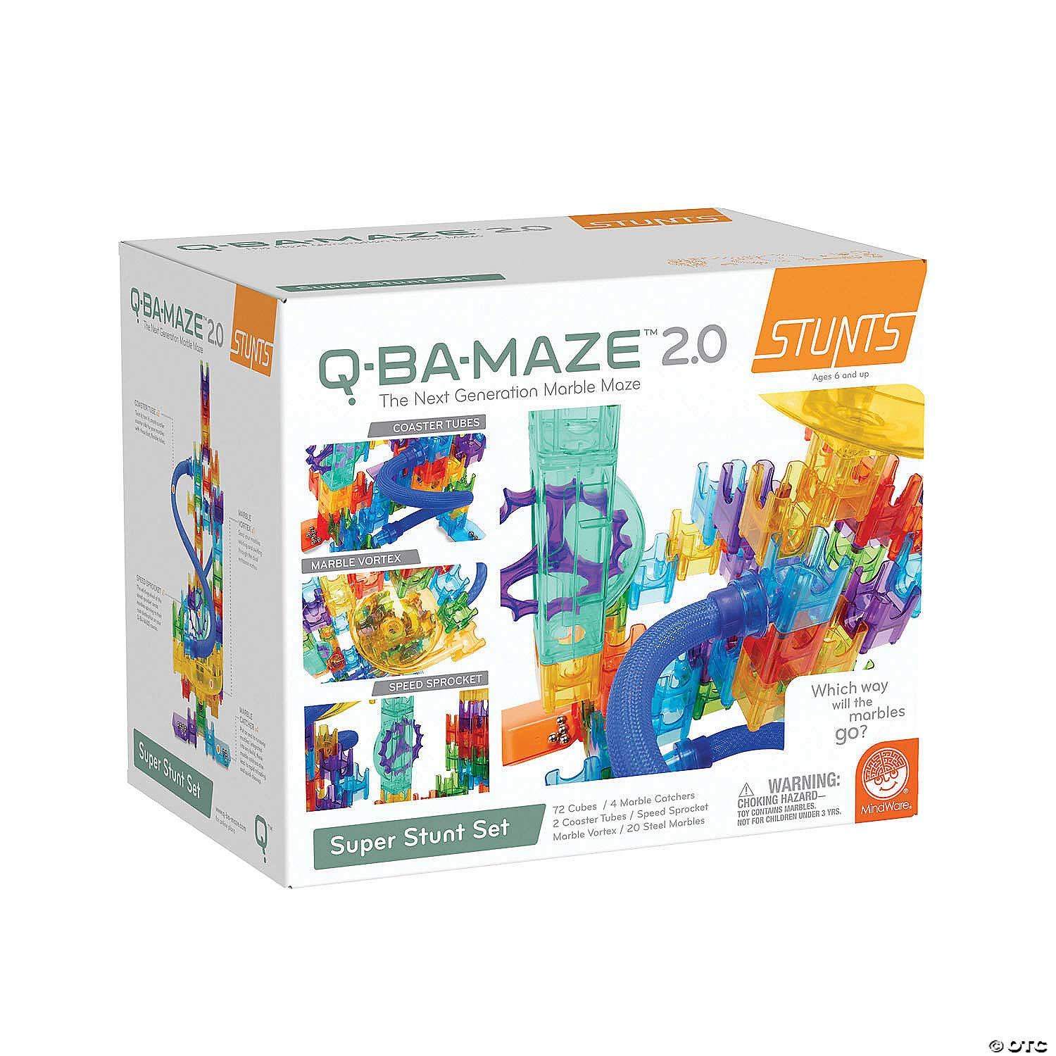 Q Ba Maze 2.0 Super Stunt Set by Mindware