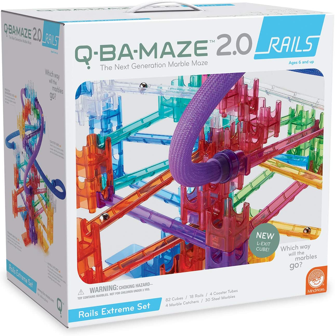 Q Ba Maze Rails Extreme Set by MindWare