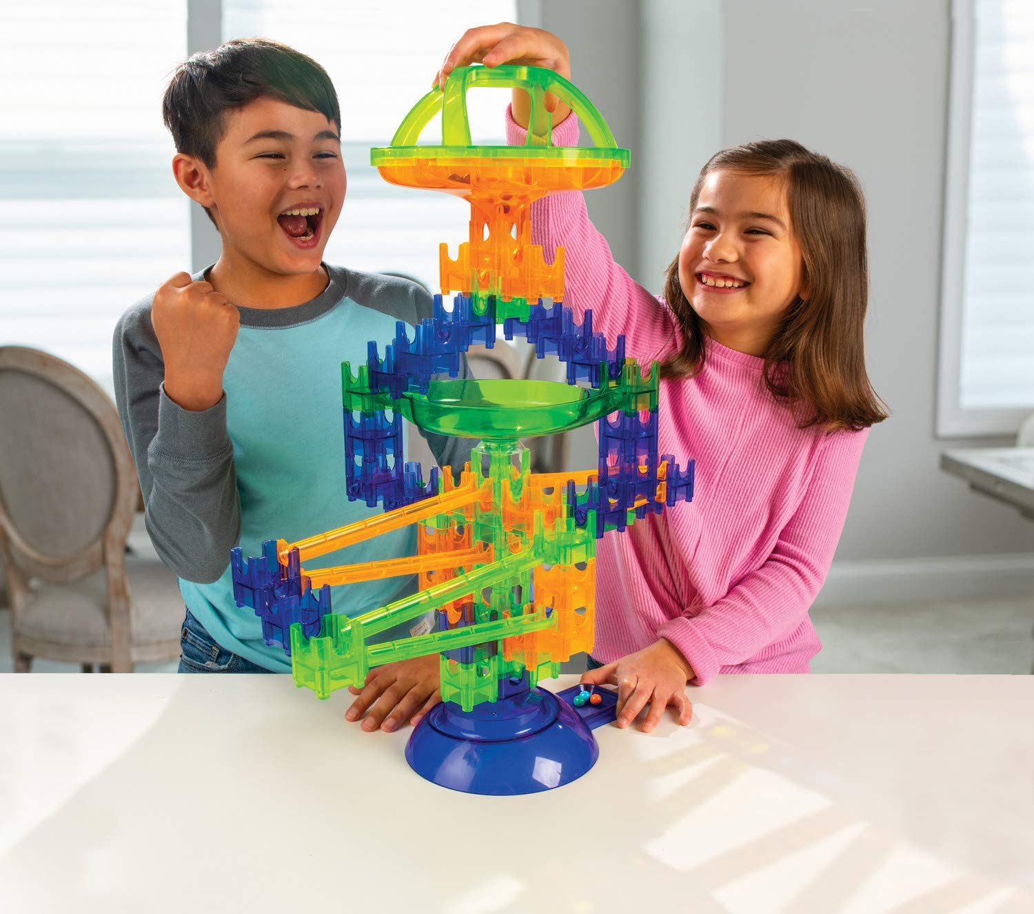 Q Ba Maze Super Race Set by Mindware 5